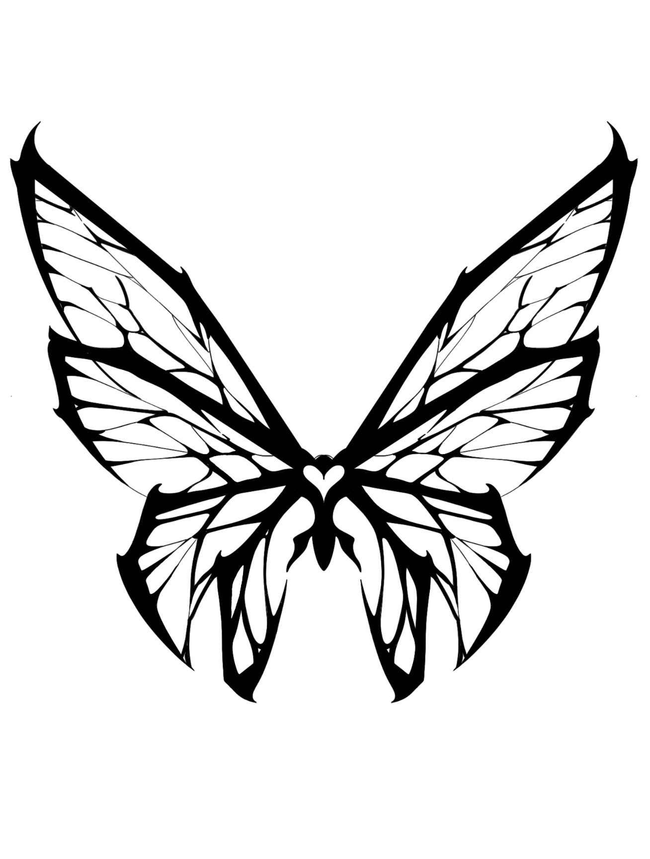 Black and grey tattoo — Cyber