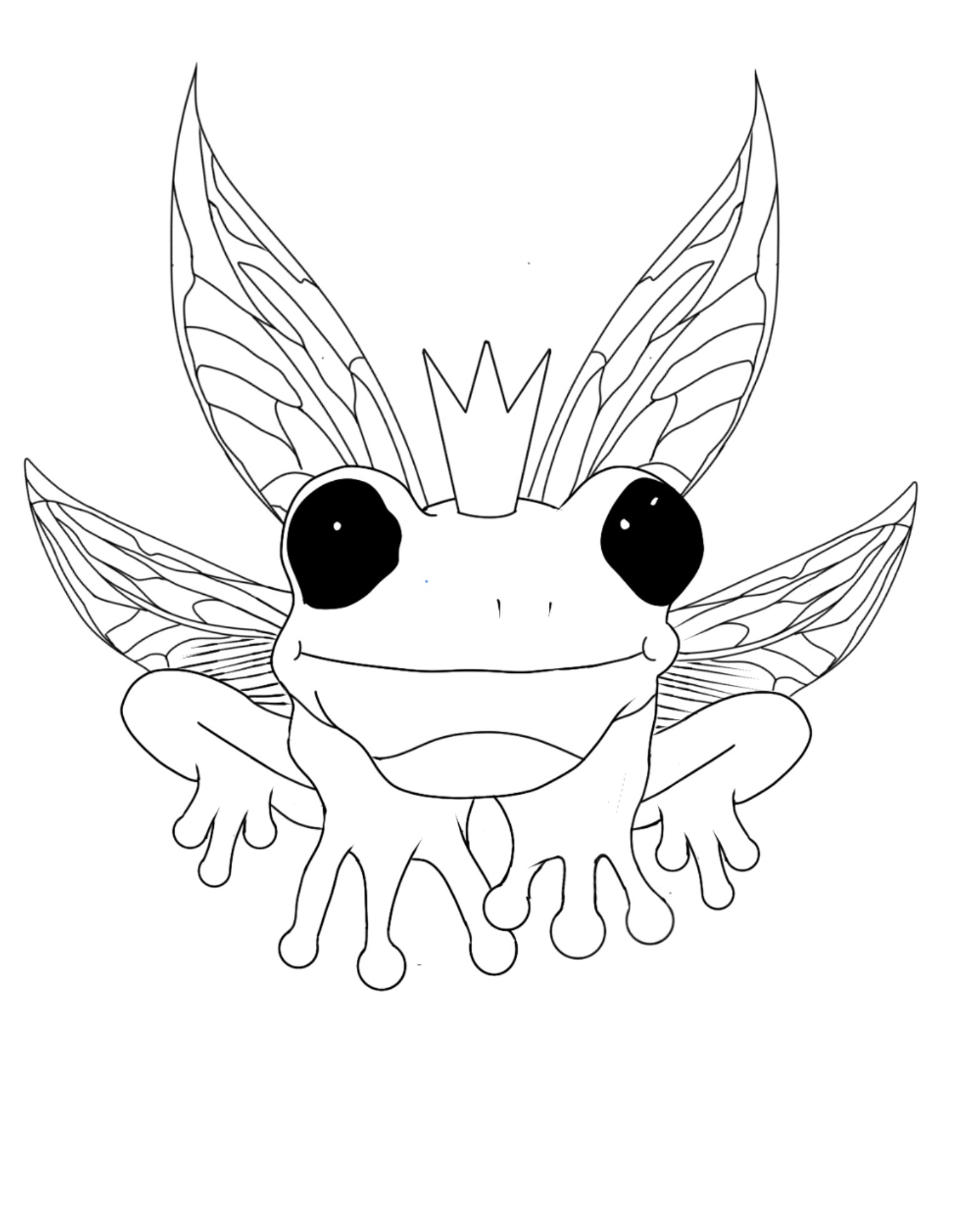 Flash sale art — Frog