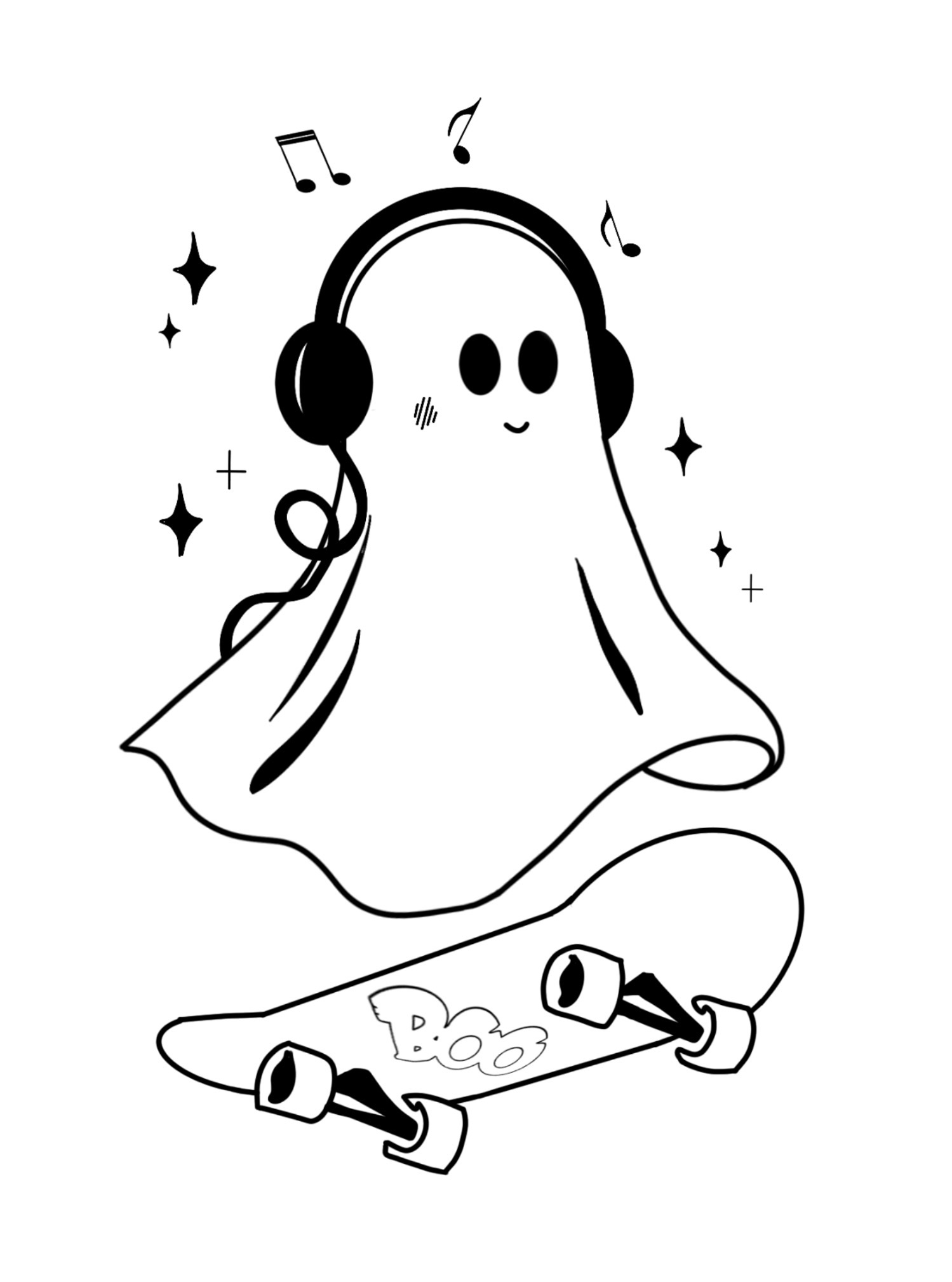 Flash sale art — Ghost